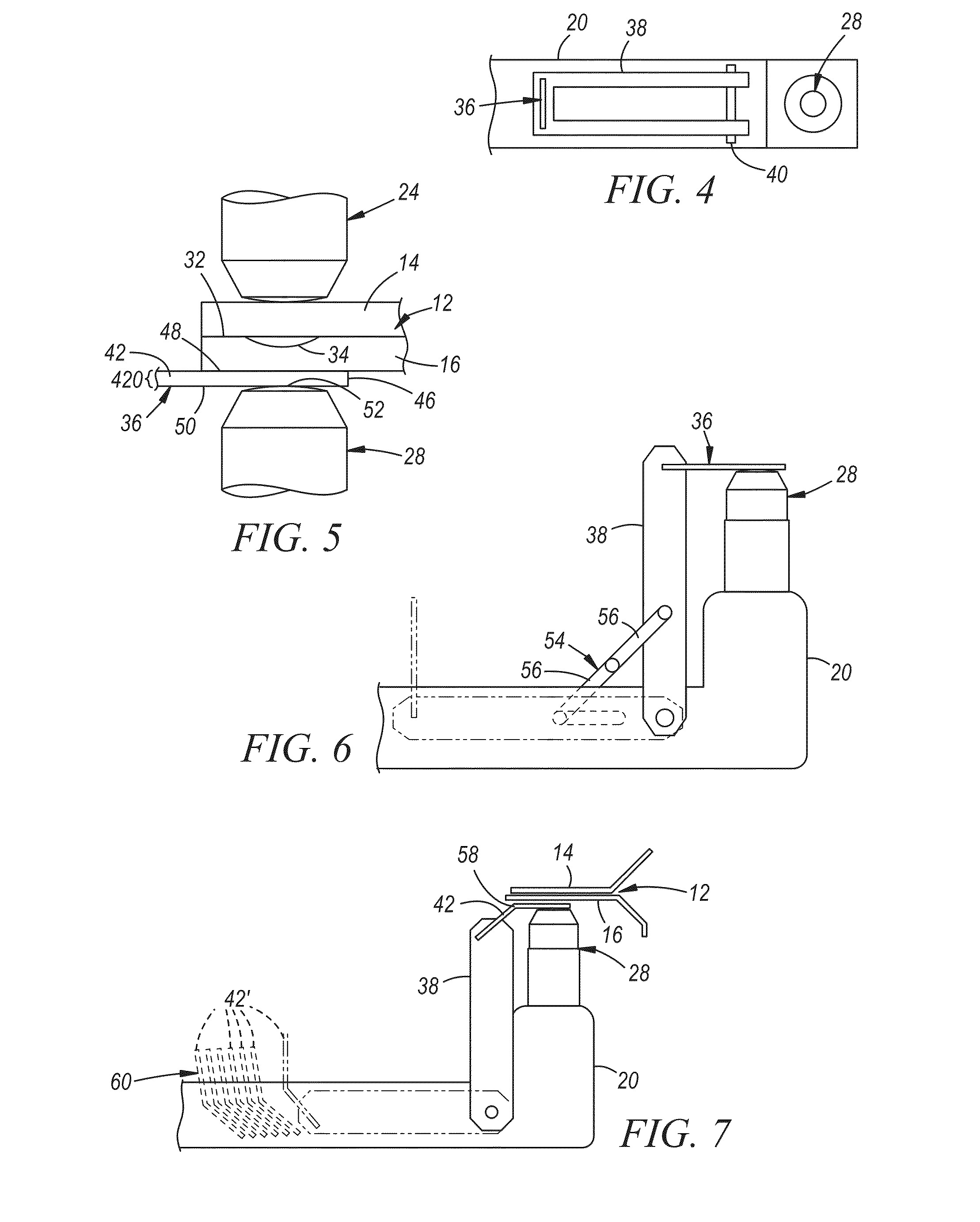 Resistance spot welding steel and aluminum workpieces using insertable cover