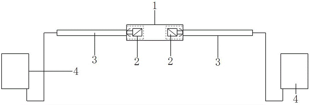 Method and device for eliminating same-frequency interference phenomenon of radiating leaky cables