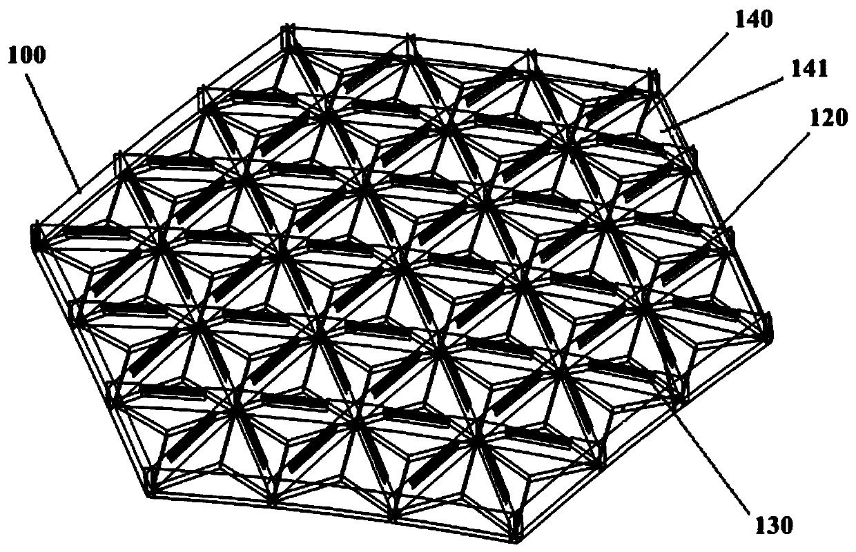 A Solid Surface Reflector for Microwave Reflection