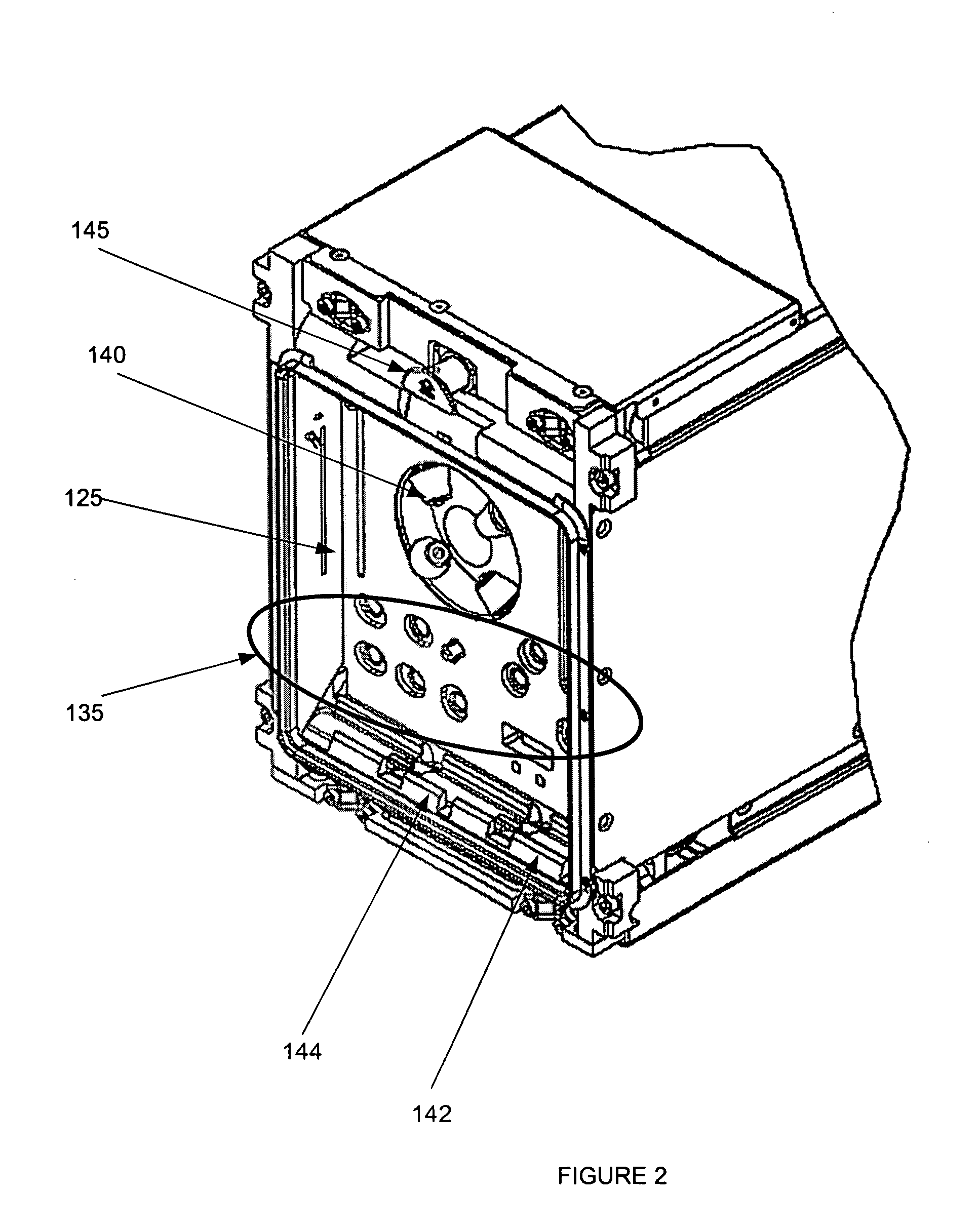 Surgical cassette with compliant clamping zone