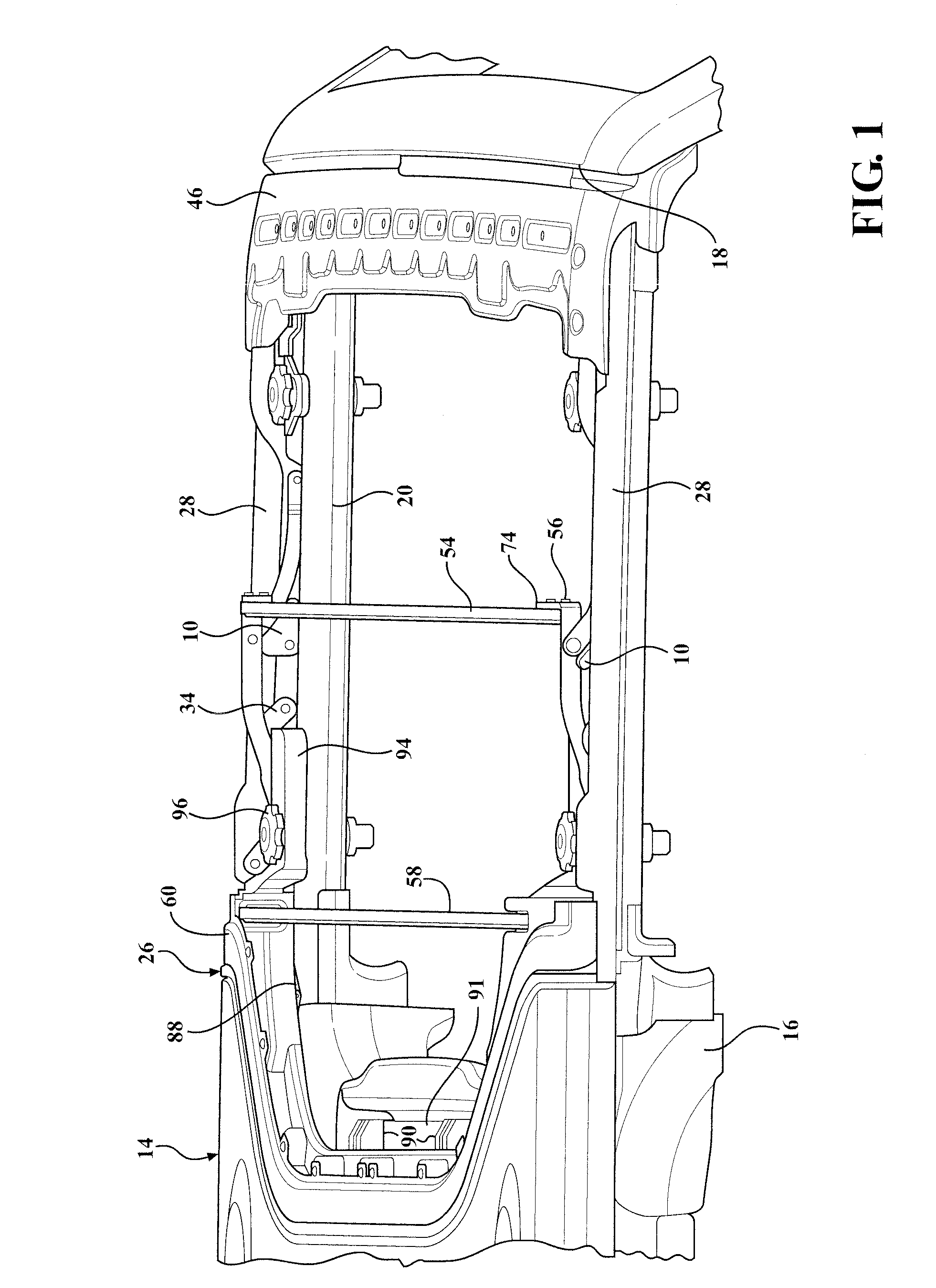 Soft front cockpit cover