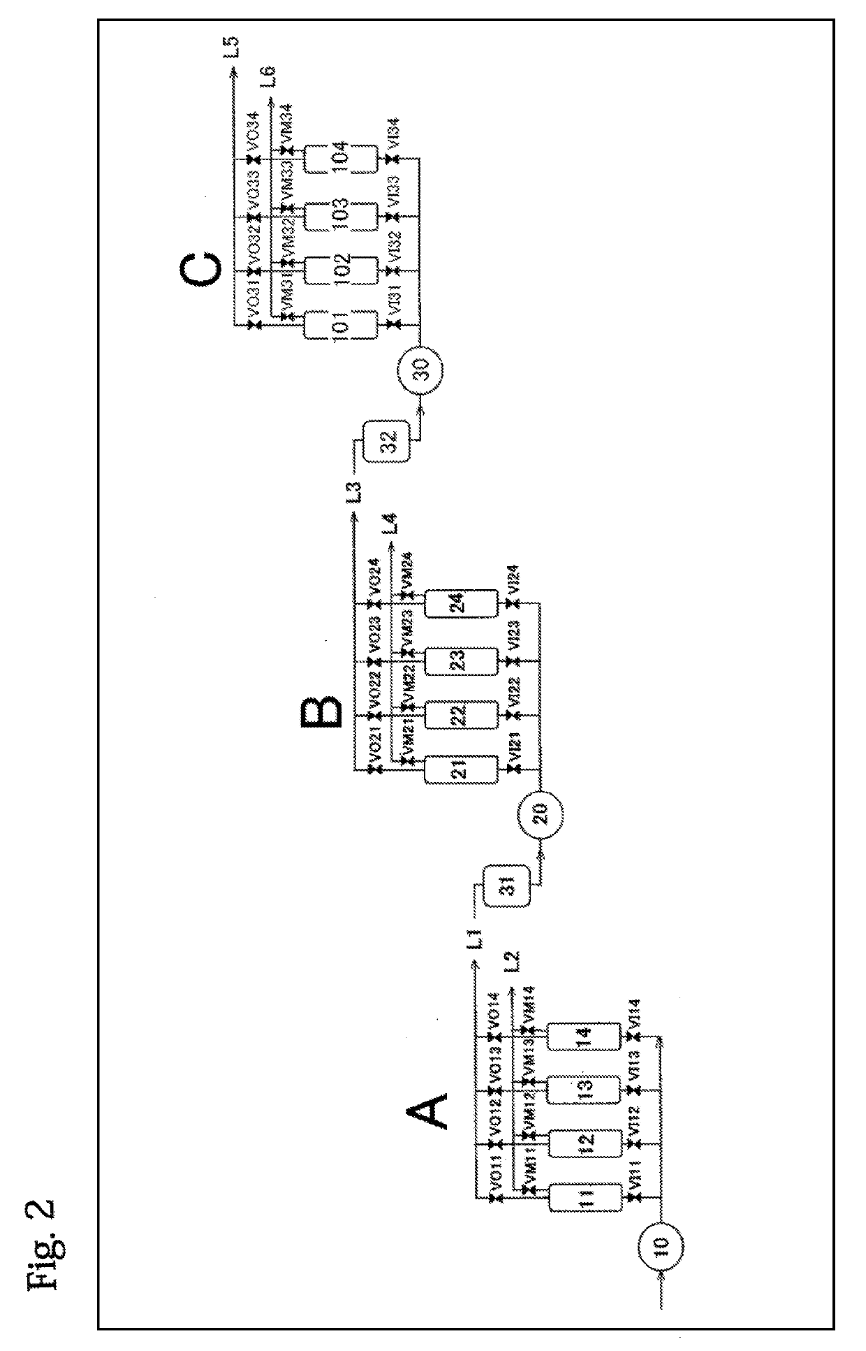 Method for recovering hydrogen from biomass pyrolysis gas