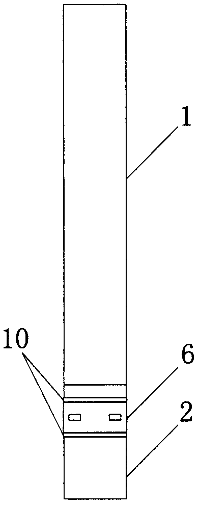 Cigarette holder capable of regulating smoke gas concentration