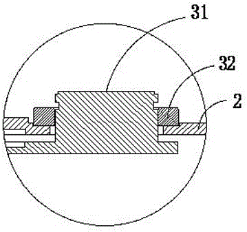 A kind of top cover for power battery with aluminum shell