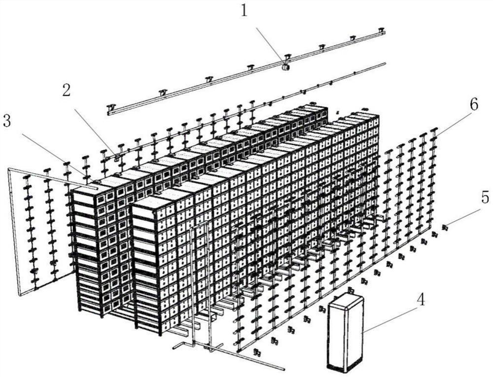 Program-controlled injection strategy used for fire suppression of electrochemical energy storage system