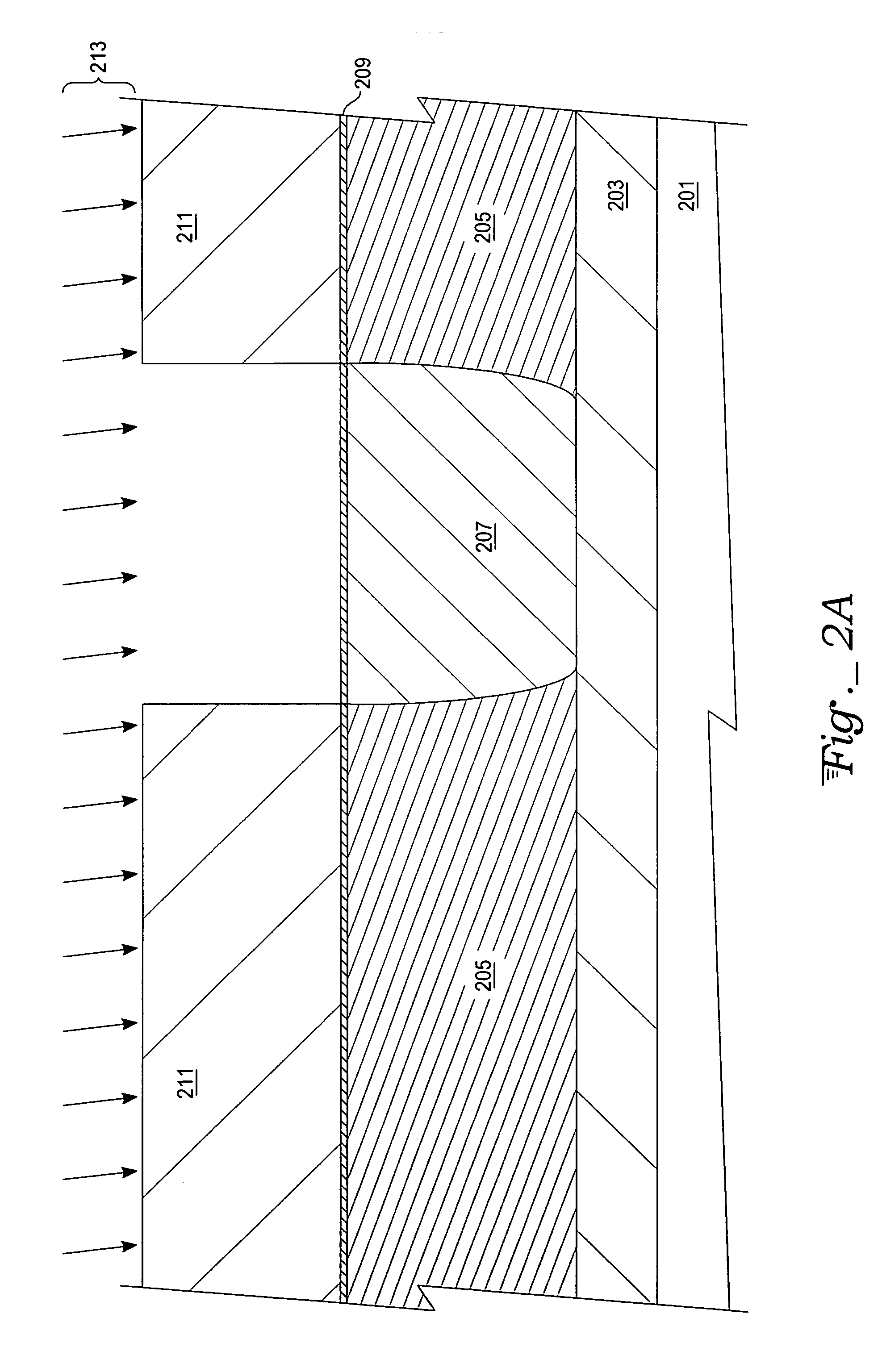 Reduced electric field DMOS using self-aligned trench isolation