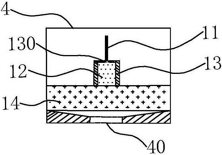 Fiber core-cladding ratio adjustable optical fiber preform extrusion method and device