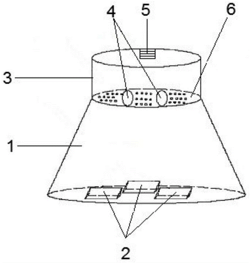 A temperature-indicating foot basin