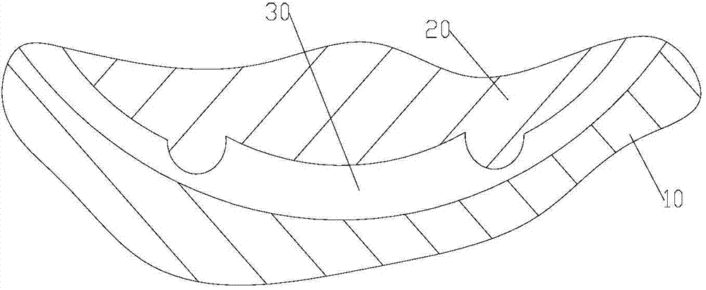 Measuring method for thickness of cavity