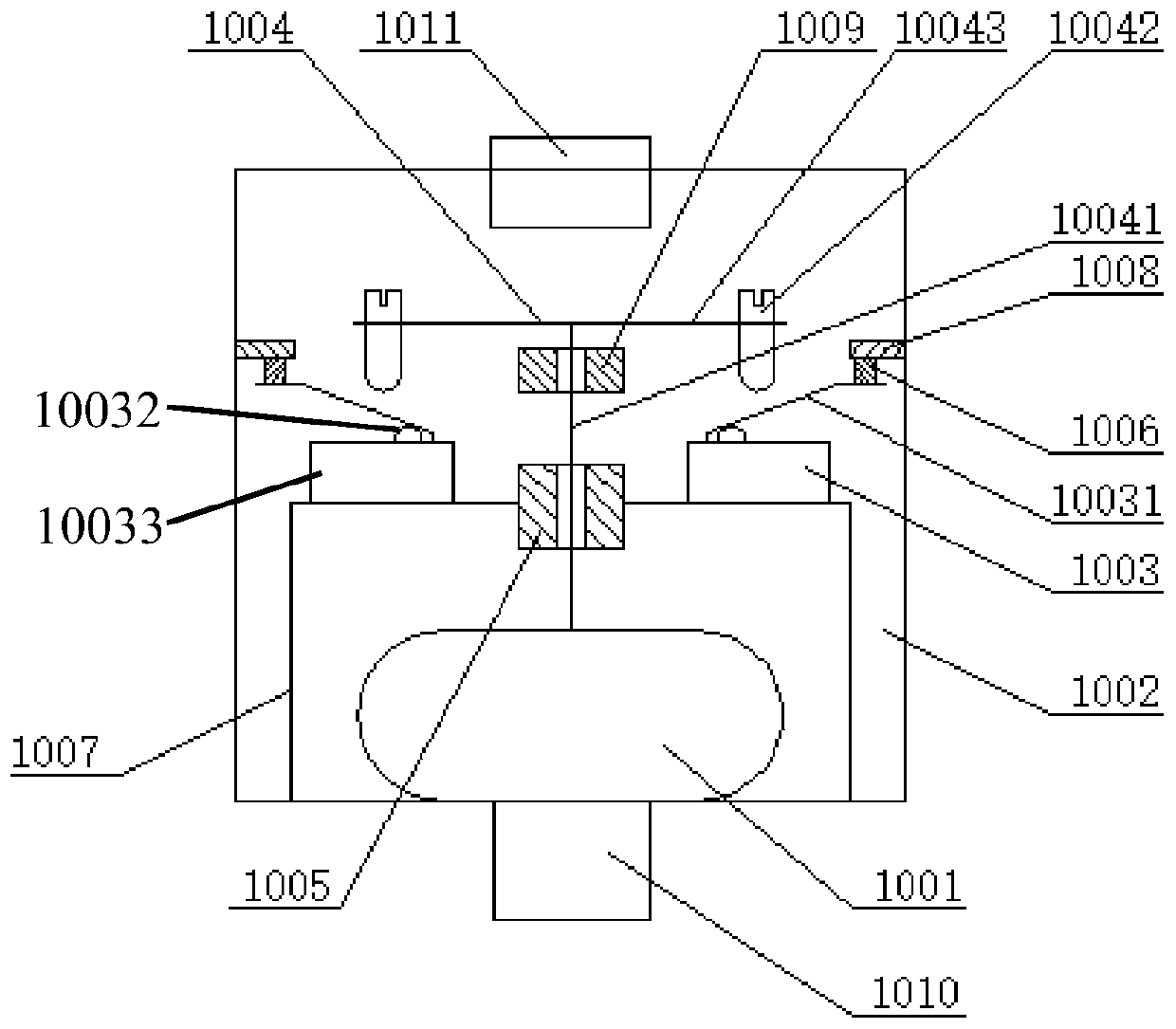 Gas density monitoring device