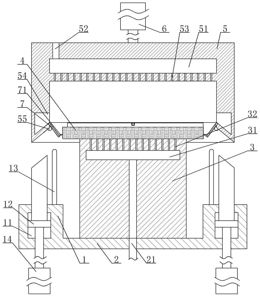 Wooden door surface plate sealing type painting device and method