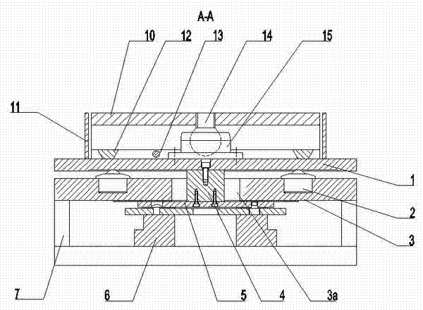 Mechanical self-adaptive auxiliary docking platform