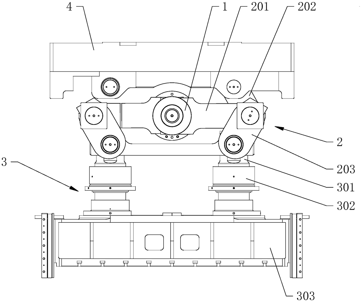 Toggle joint type precision punch press