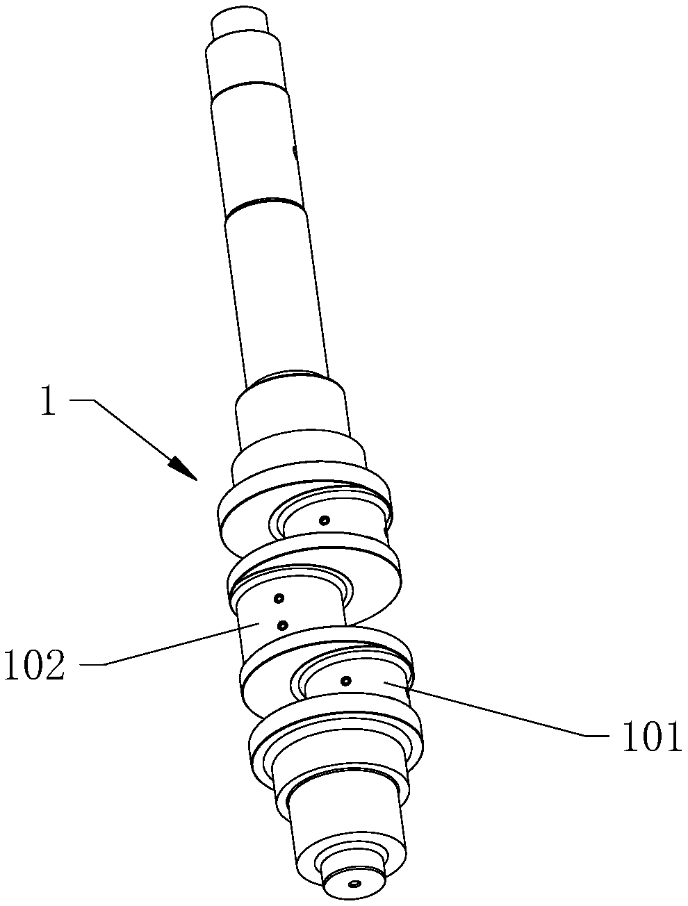 Toggle joint type precision punch press