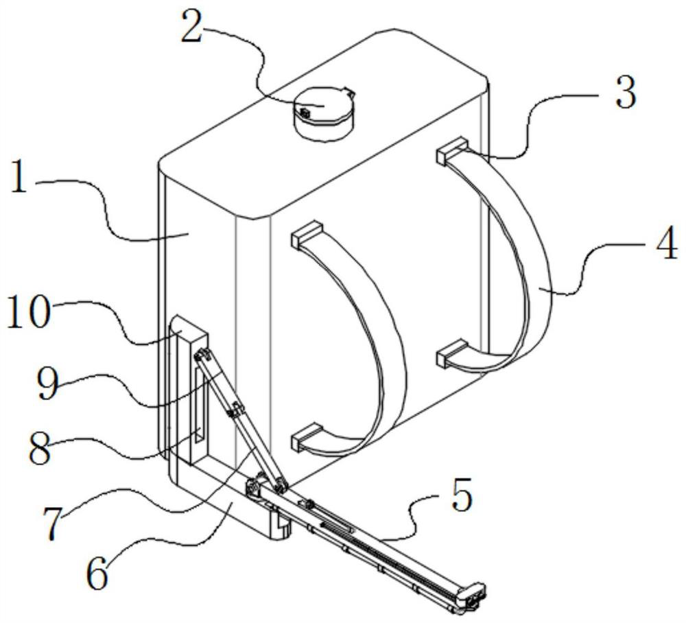 Biopesticide spraying device