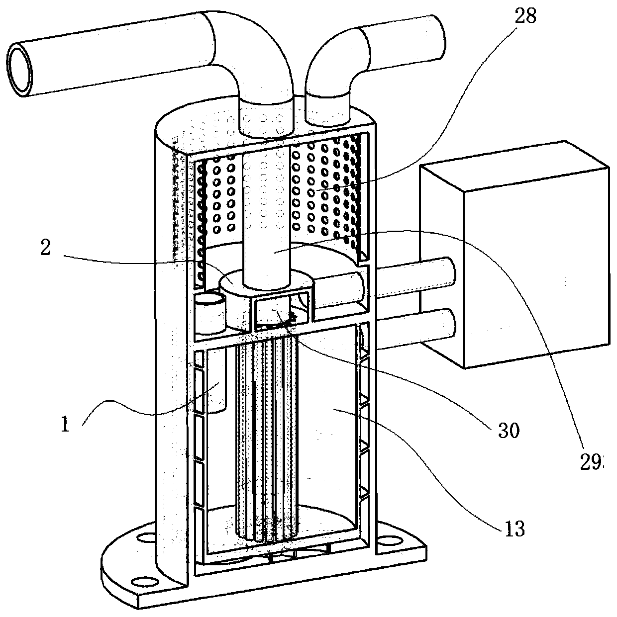 Automobile energy comprehensive recycling system and working method thereof