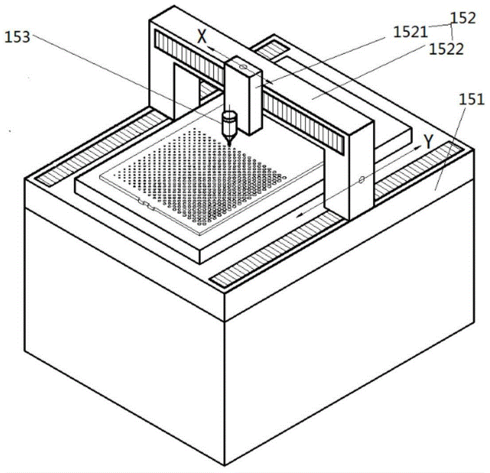 Light guide plate silkscreen dot processing device