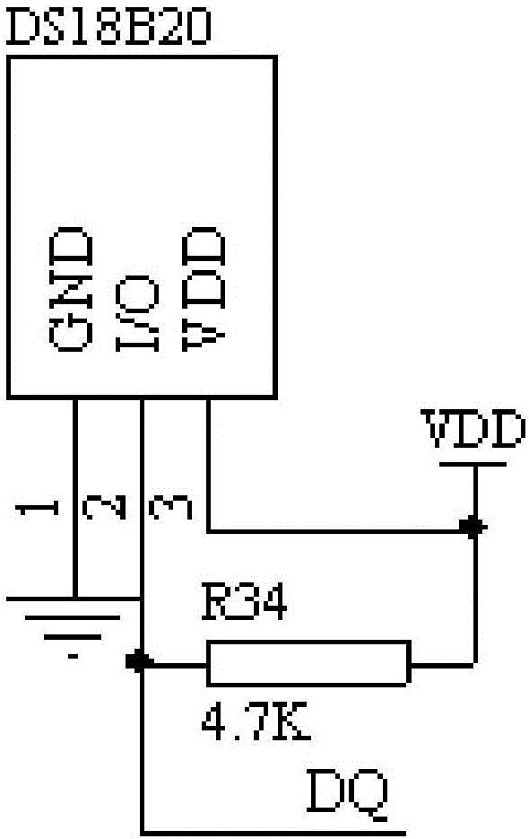 Compensating circuit and method for concentration and temperature drift of VOC gas sensor