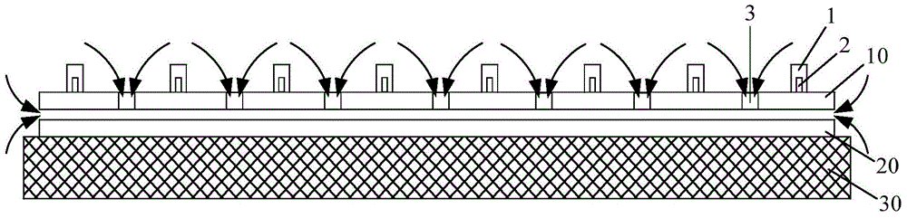 Frame sealing glue solidifying device and mask plate thereof