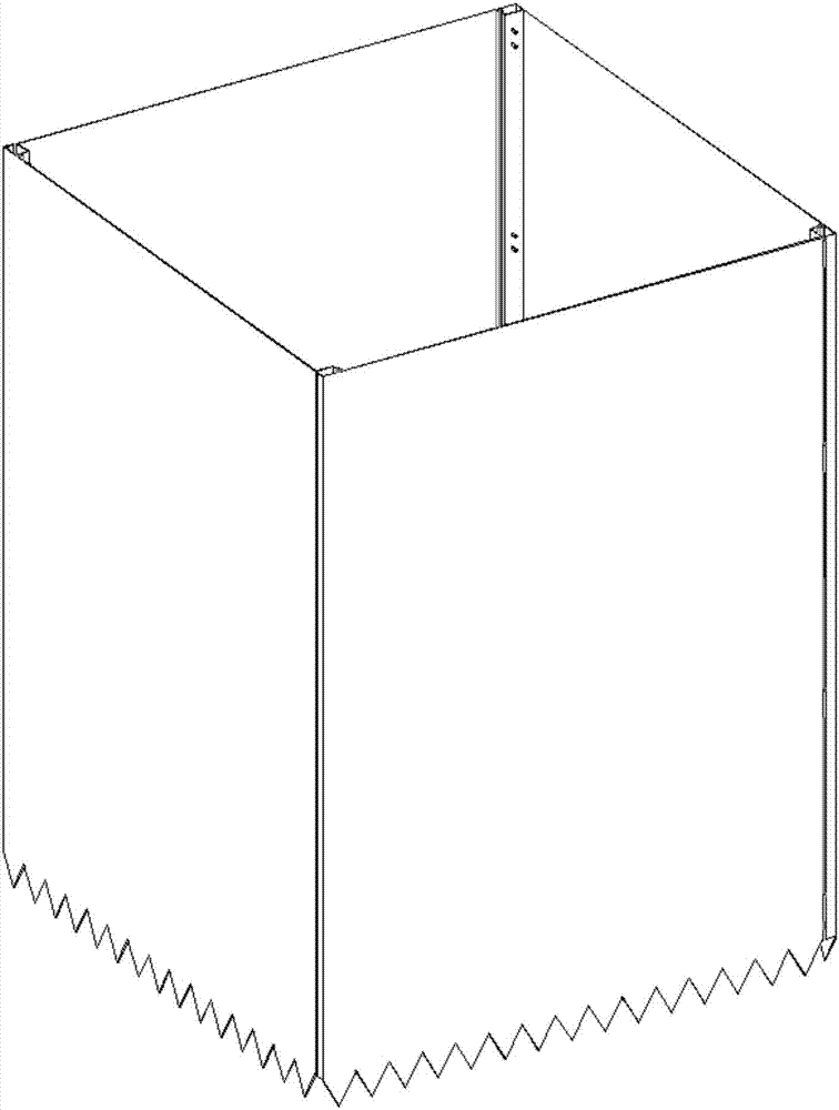 Simple removable drainage curtain for inspection and measurement of underwater pile foundations