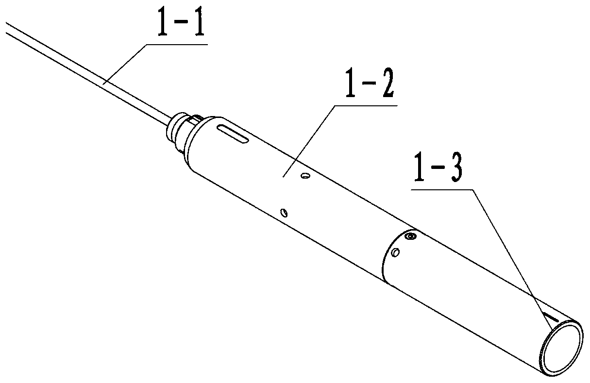 Cable throwing and withdrawing type drill pipe through logging process