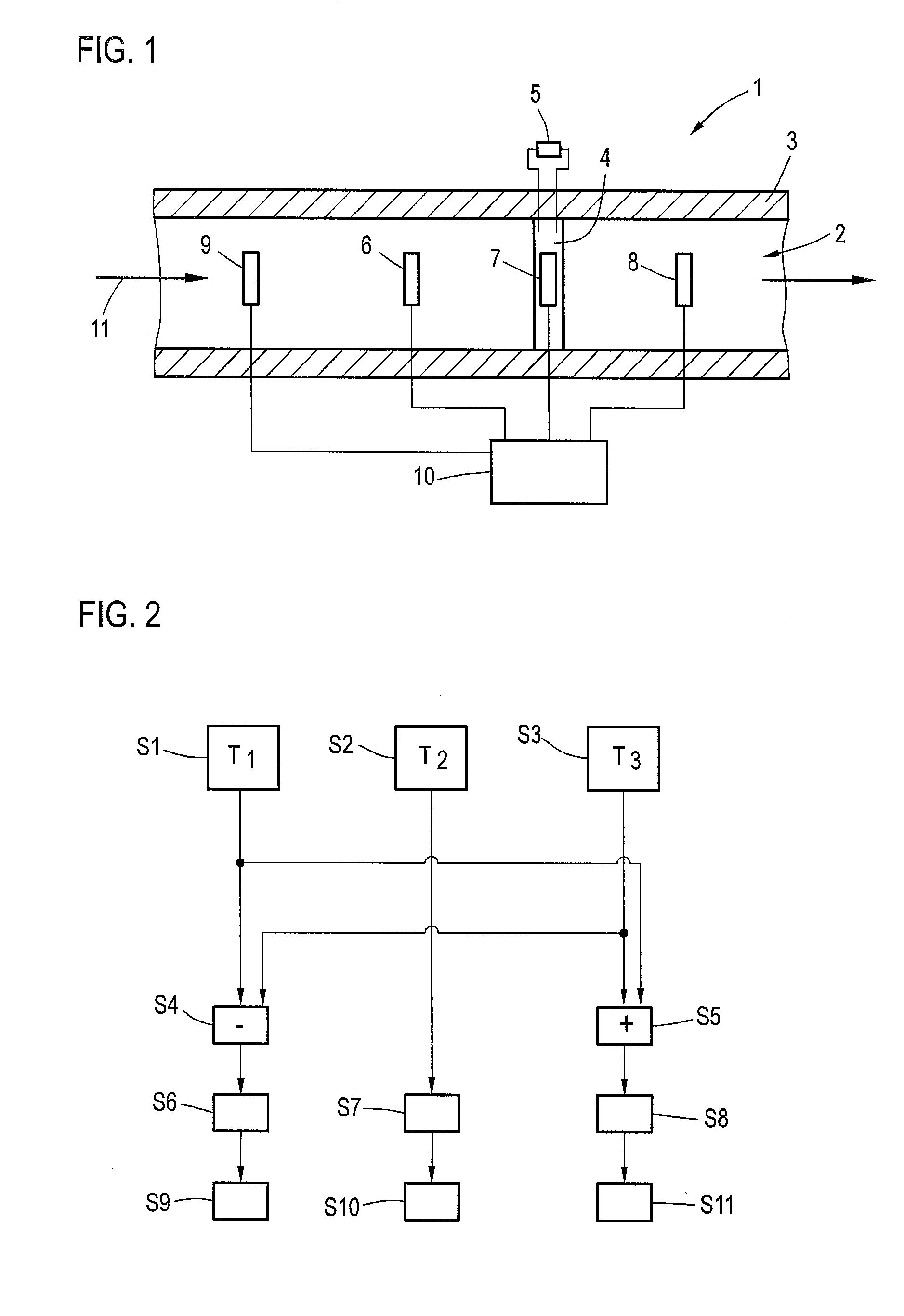 Method for determining at least one gas parameter of a flowing gas