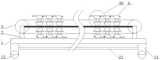 A kind of conveying equipment for stainless steel pipe production and processing