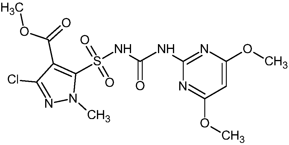 Isoproturon-containing herbicide composition for wheat field