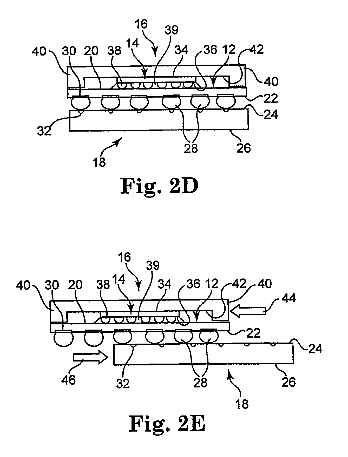 Temporary structure to reduce stress and warpage in a flip chip organic package