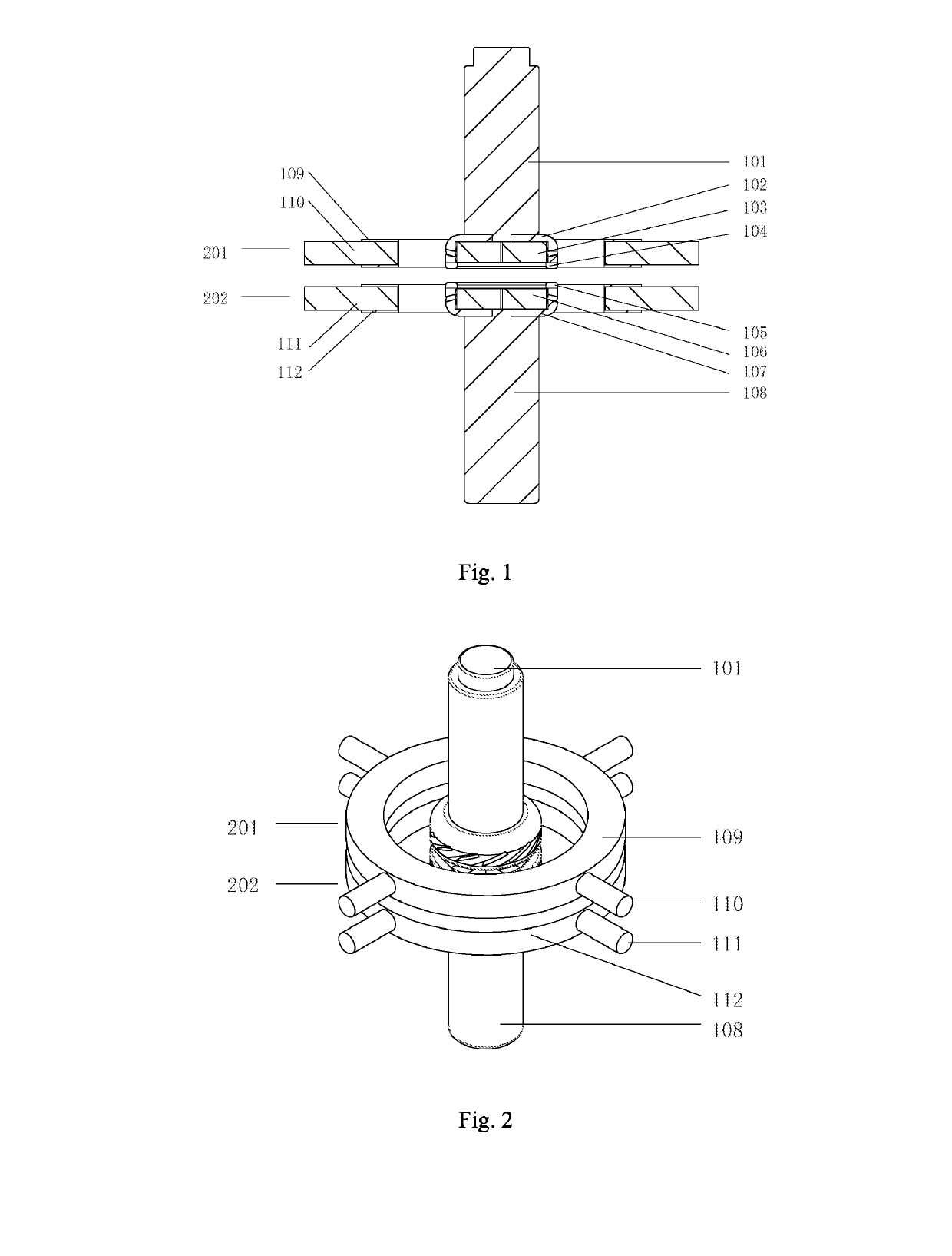 DC vacuum interrupter with multi-polar transverse permanent magnetic structure