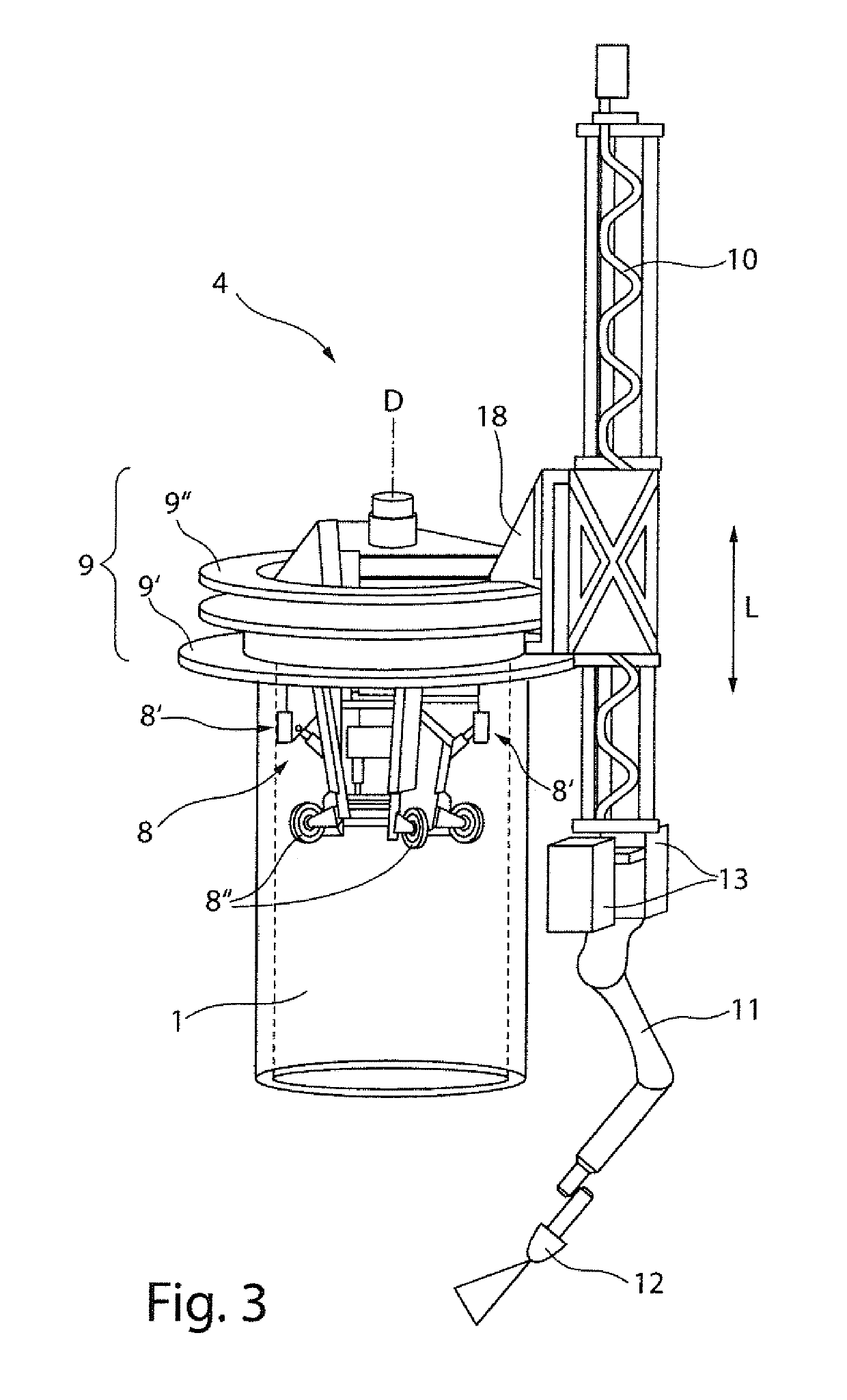 System and Method for Separating a Tubular Component