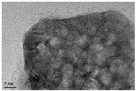 Preparation method of europium-doped sodium gadolinium fluoride red light-emitting porous nanocrystal material