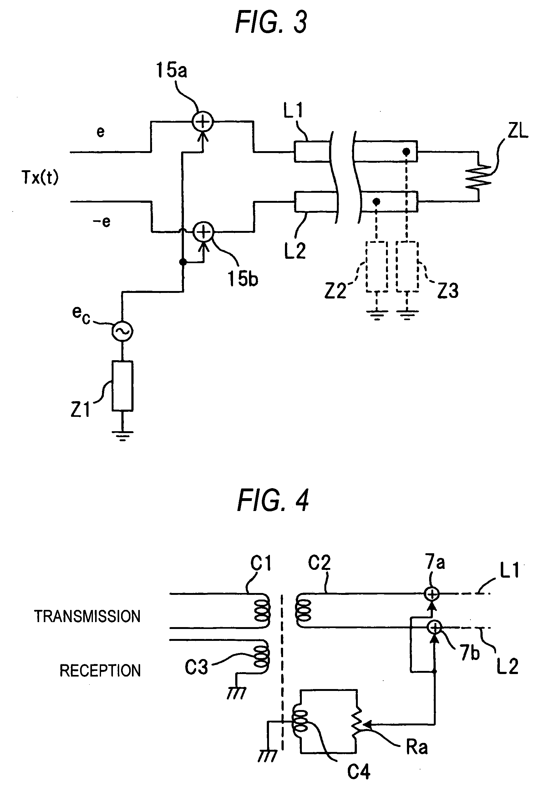 Balanced transmitting apparatus