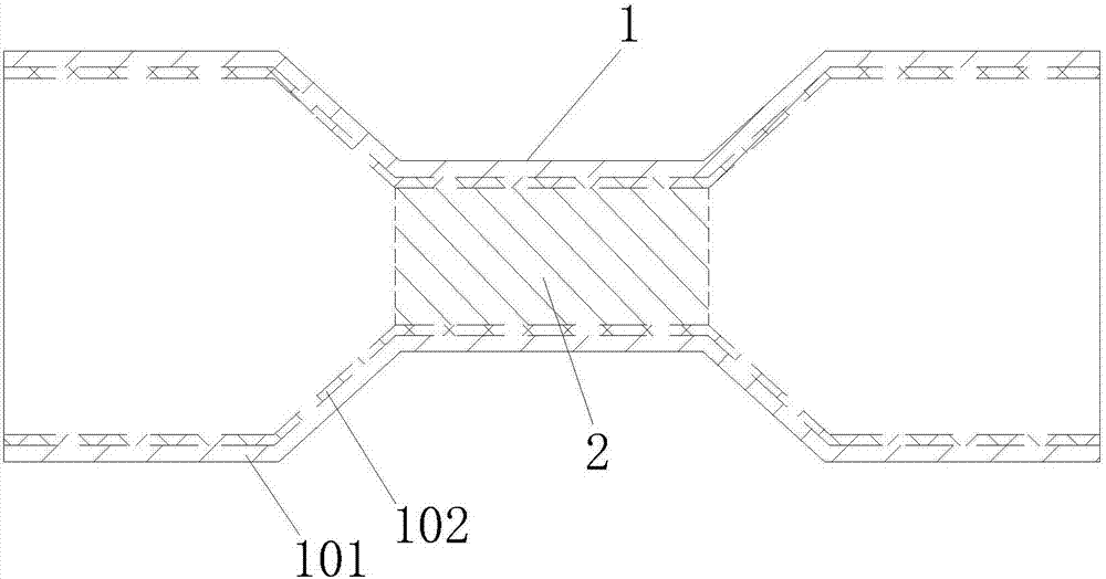 Novel insulation and waterproof thermal shrinkage terminal