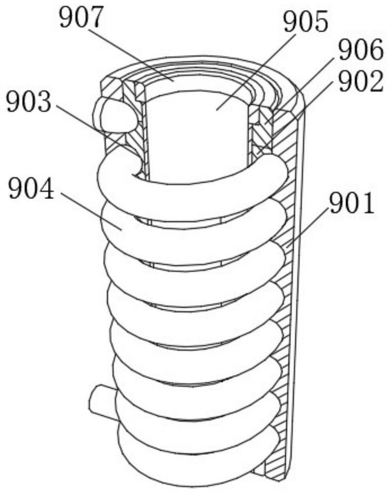 Boiler heat heating device