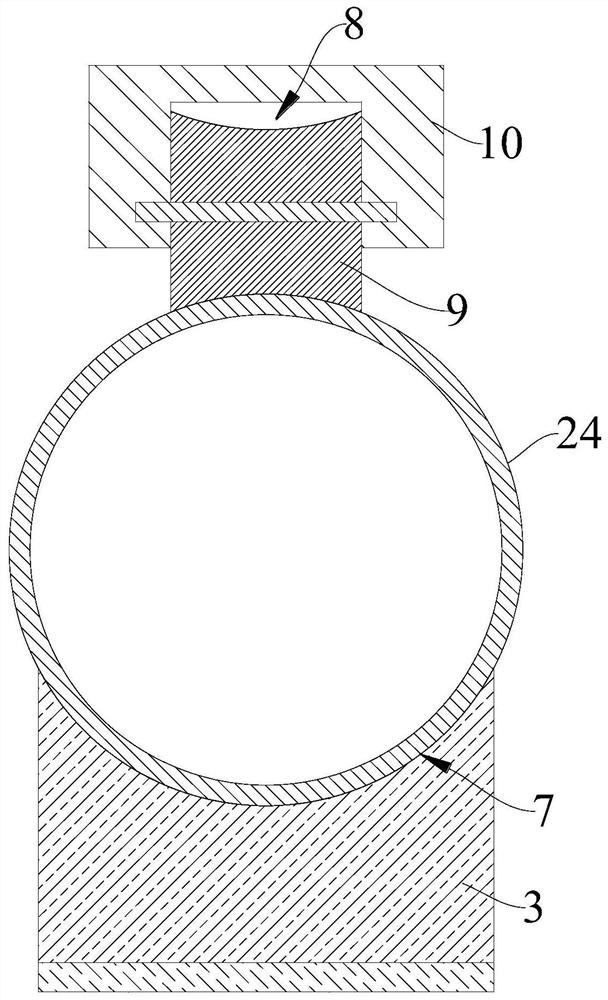 Intubation propelling device suitable for great vessel surgery