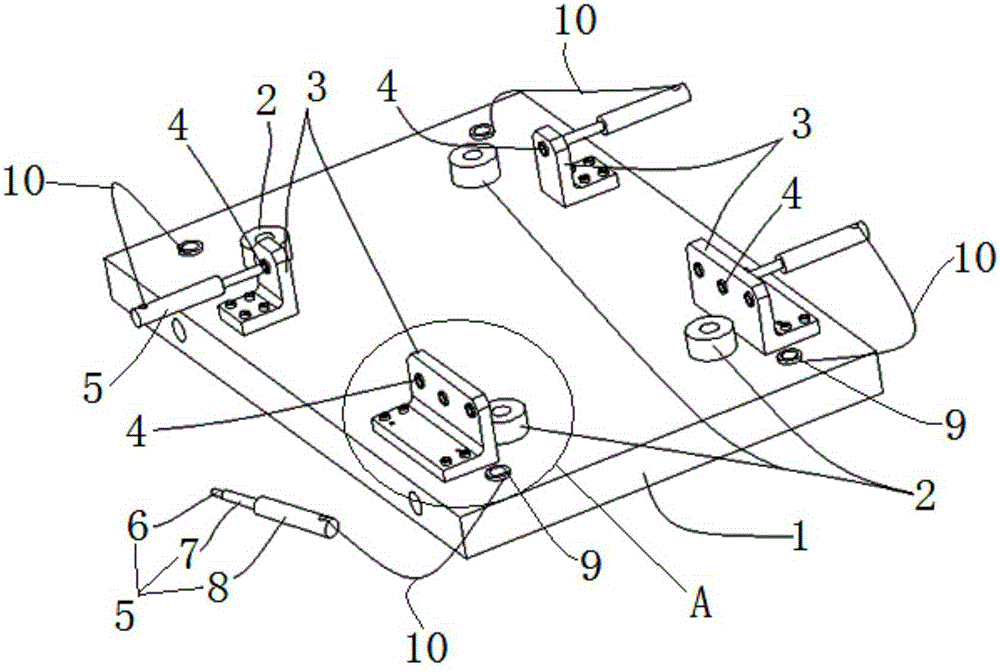 Automobile seat basin welding assembly detection method