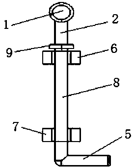 Open type lock catch for automobile sliding door clamp