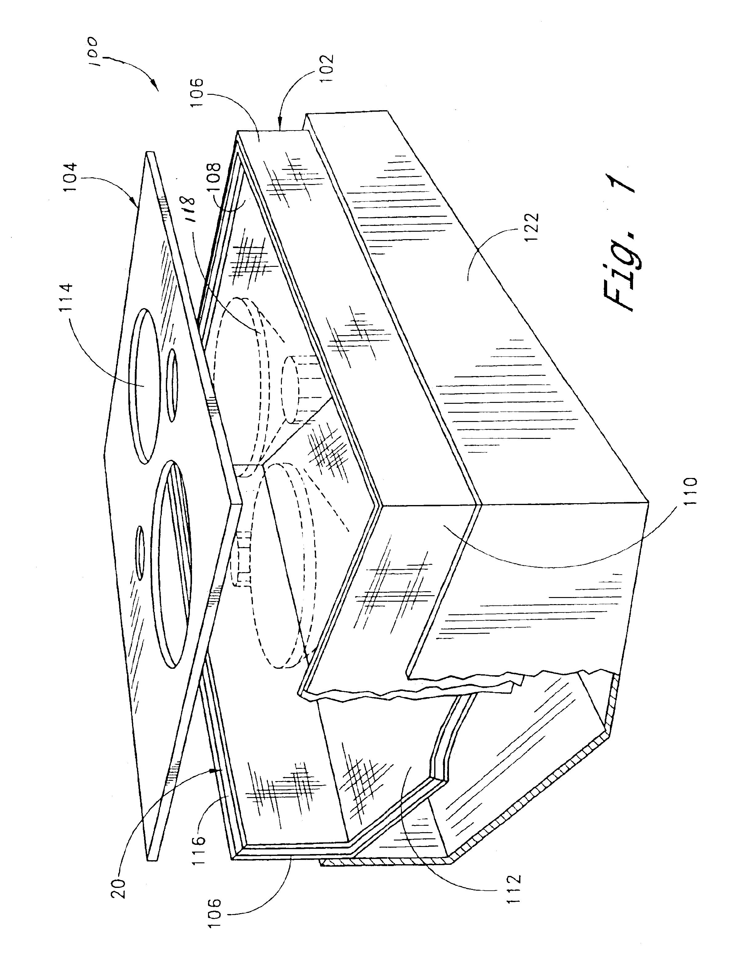 Lightweight speaker enclosure