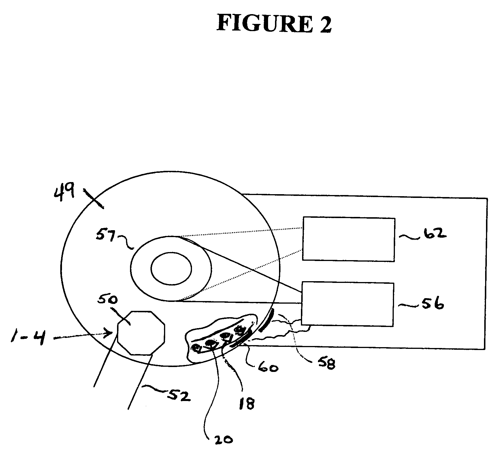 System, method and apparatus for use in blood testing through luminescence