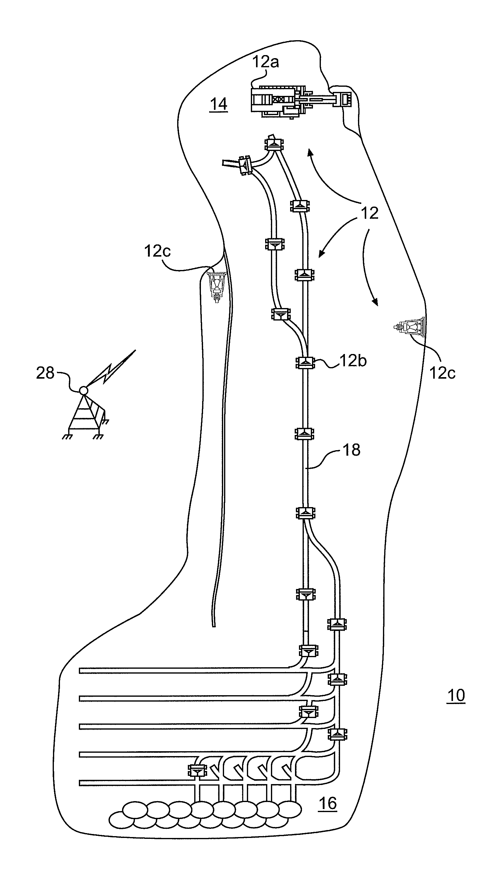 Machine control system having autonomous dump queuing