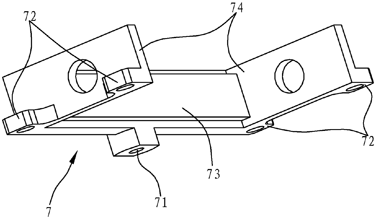 Door lock device of electric steam box