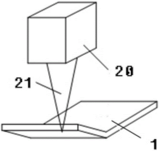 Method for correcting overall distorsion of structural plate after laser forming