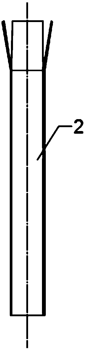 Composite connecting component for prefabricated sandwich heat insulation wall board and preparation method of composite connecting component