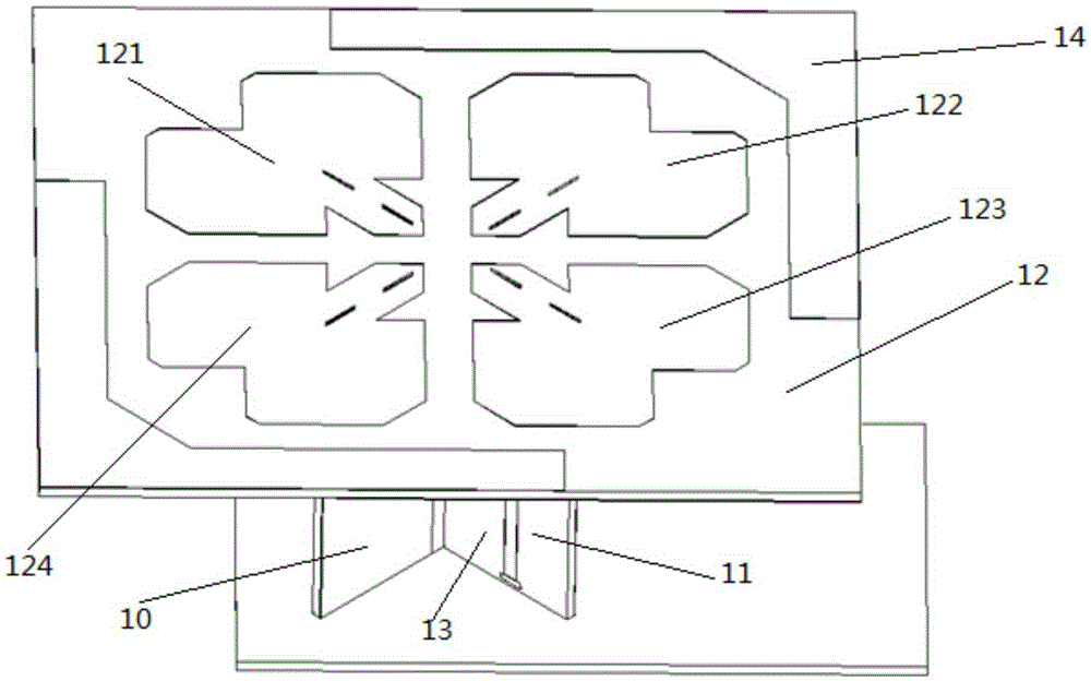 Novel antenna radiation unit and multi-band antenna