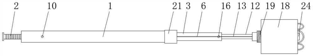 Sampling device for researching attached biocenosis of river ecosystem