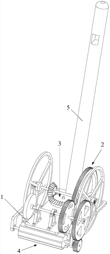 a cleaning trolley