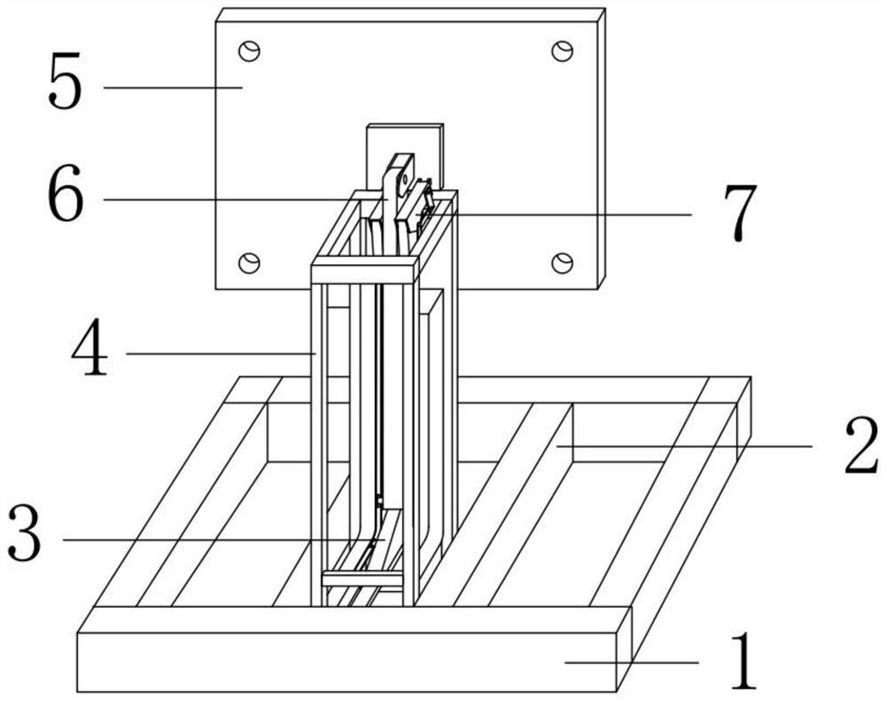 Three-drive type folding footing of mahjong table