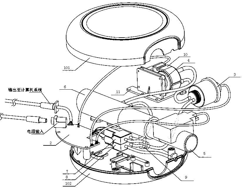 Basal metabolism measuring device