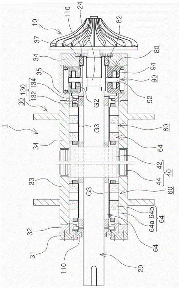 Turbine device, and waste heat recovery power generation system including same